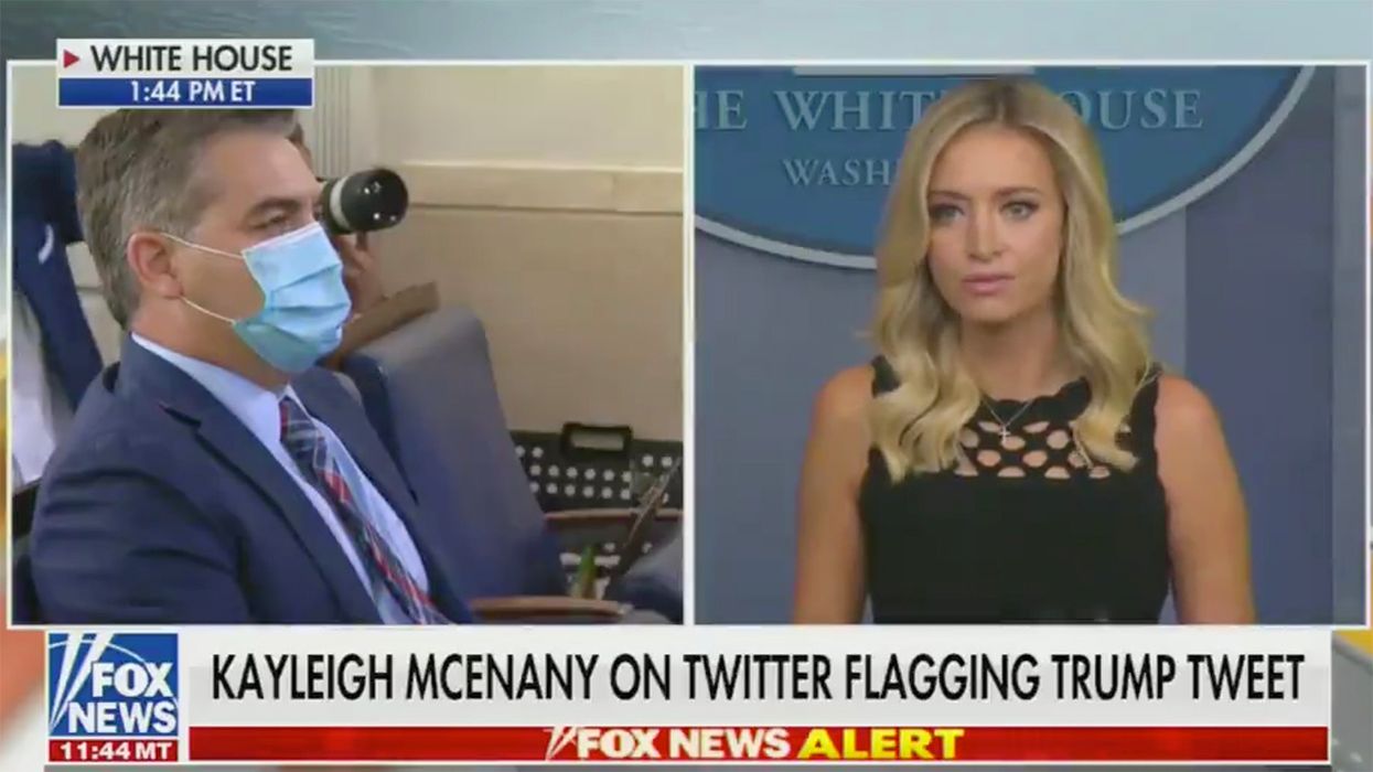Kayleigh McEnany Straight Up BODIES Jim Acosta Over Trump's "Doctored Video" Meme