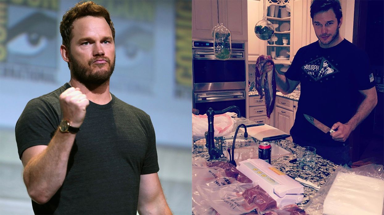 Chris Pratt: 'I Only Eat What I Kill.' Vegans Freak...