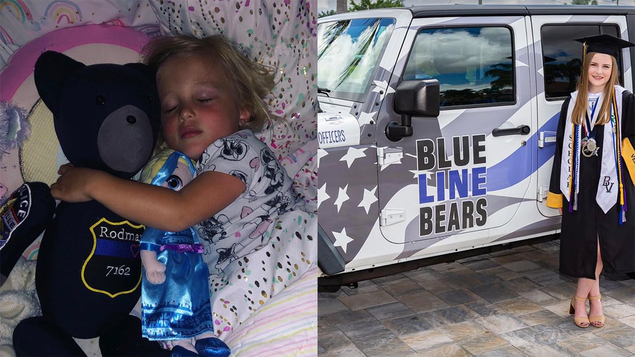 This Teen Makes Bears for Children of Fallen Officers. Now Liberals Are Sending Death Threats.