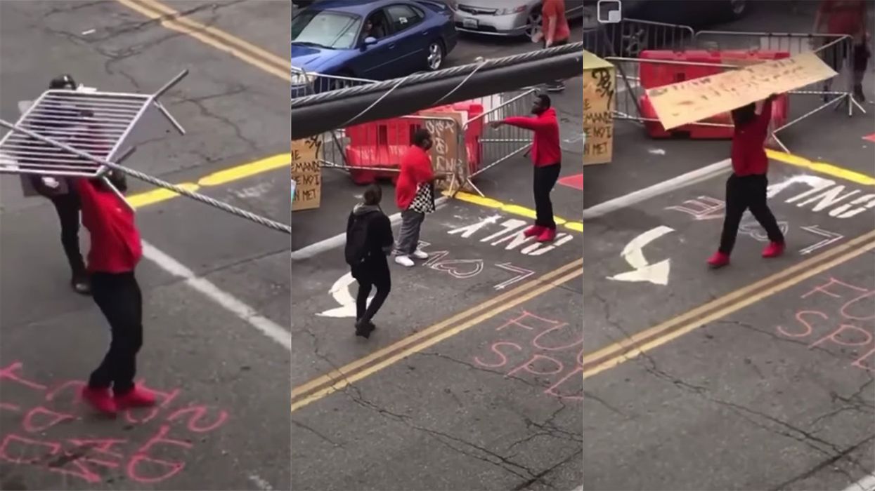 This Man is Completely FED UP with CHOP, So He's Flipping Tables and Tearing it Down!