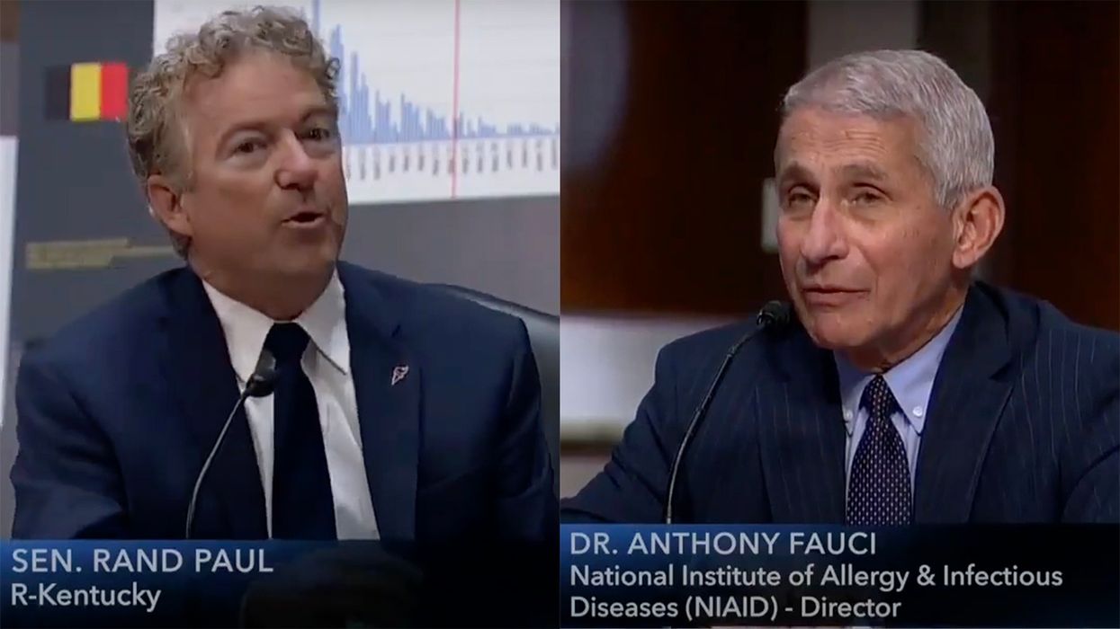 Rand Paul Wrecks Anthony Fauci Over His 'Fatal Conceit'