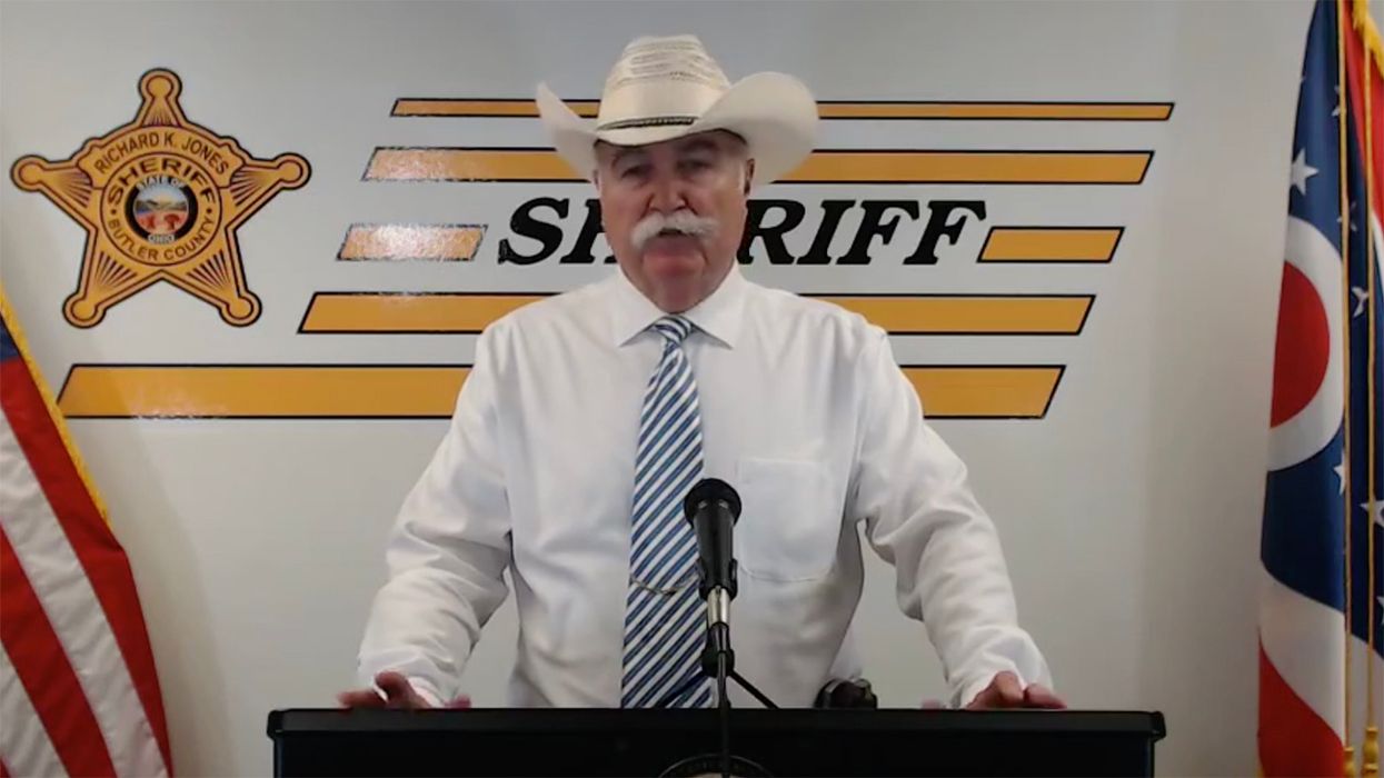 Hero Sheriff Lets the People Know: 'I Am Not the Mask Police'