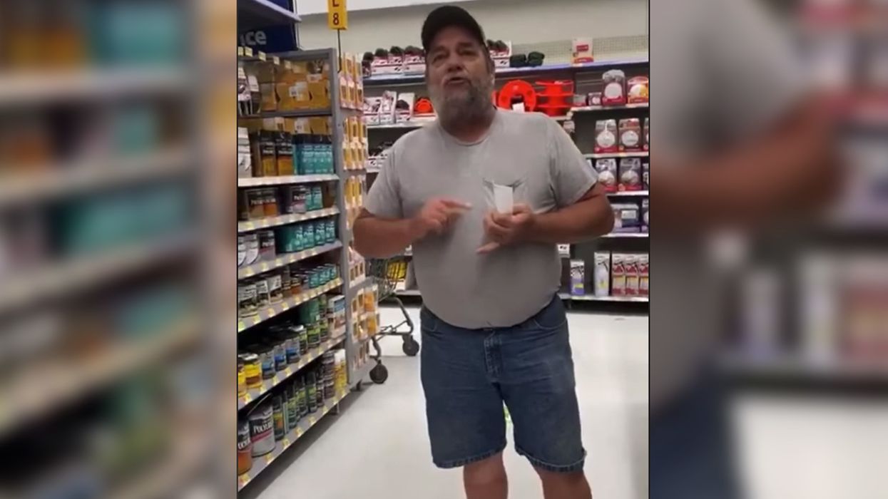 Two Masked Morons Confronted This Guy for Not Masking Up. His Response is Perfection!