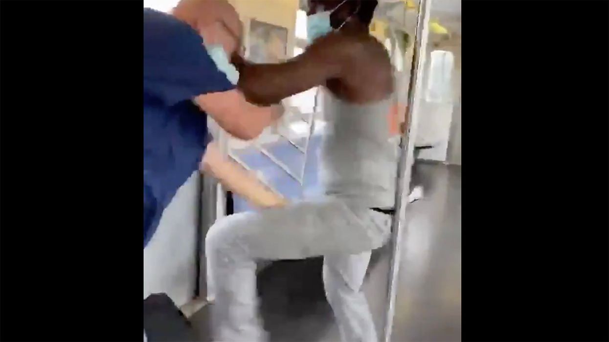 This Unprovoked Knife Attack on a  NYC Subway is Horrifying