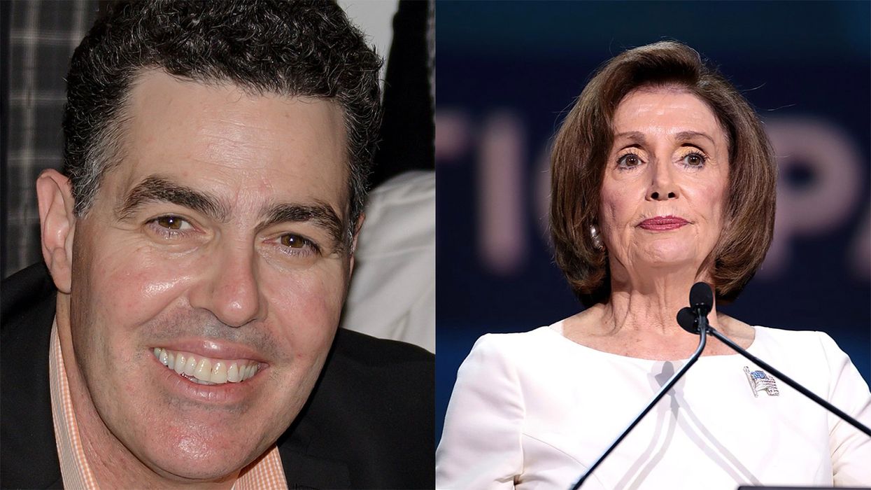 Nancy Pelosi Doesn't Care that Protesters Are Committing Crimes, and Adam Carolla Has an Important Question