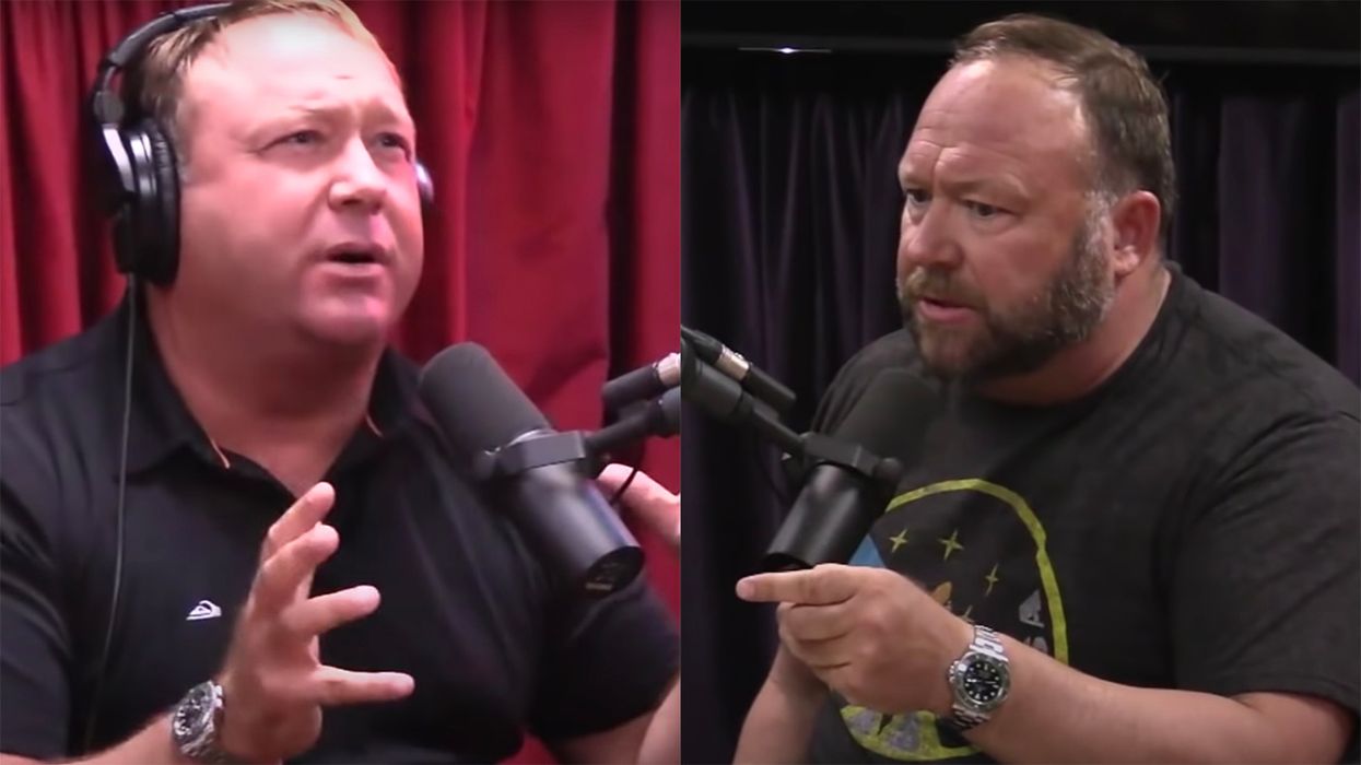 Here is Ten Minutes of Alex Jones Explaining the Universe, Just Because We Owe it to the People