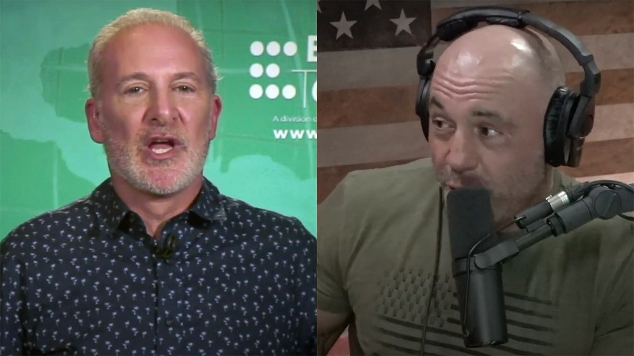Peter Schiff Tells Joe Rogan Who's to Blame for the Student Loan Crisis. SPOILER: It's Democrats
