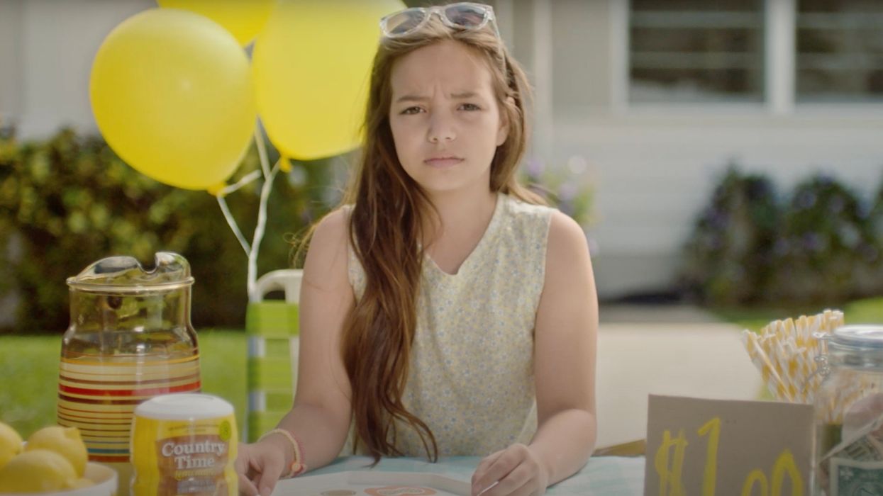 A Company Wants to Encourage Entrepreneurship by Helping Kids with their Lemonade Stands