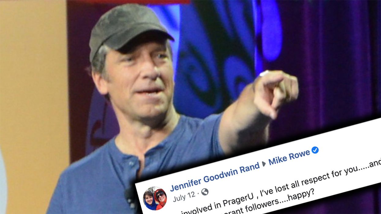 Mike Rowe Savages a Troll Who Comes After Him for Doing a PragerU Video