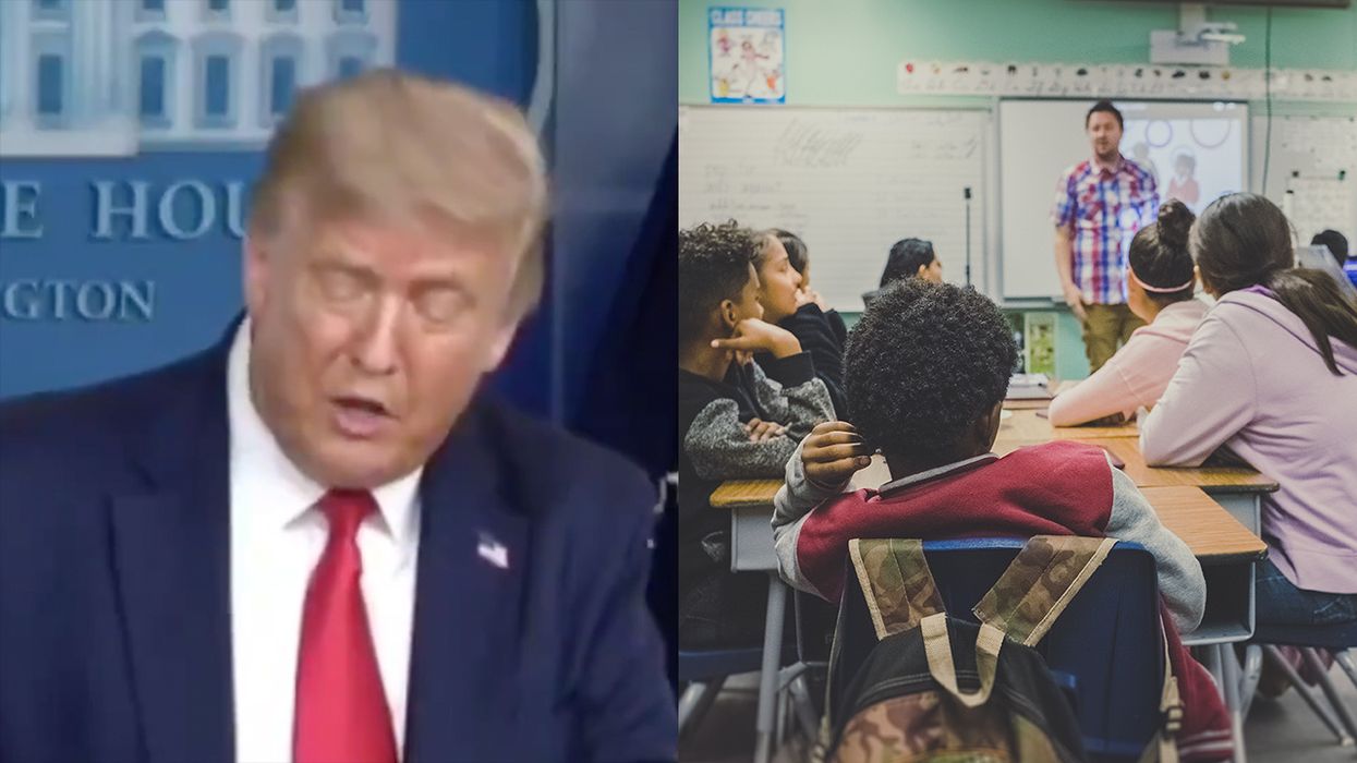 Trump to Struggling Parents: If Teachers Refuse to Do Their Job, You Should Have Your School Taxes Refunded