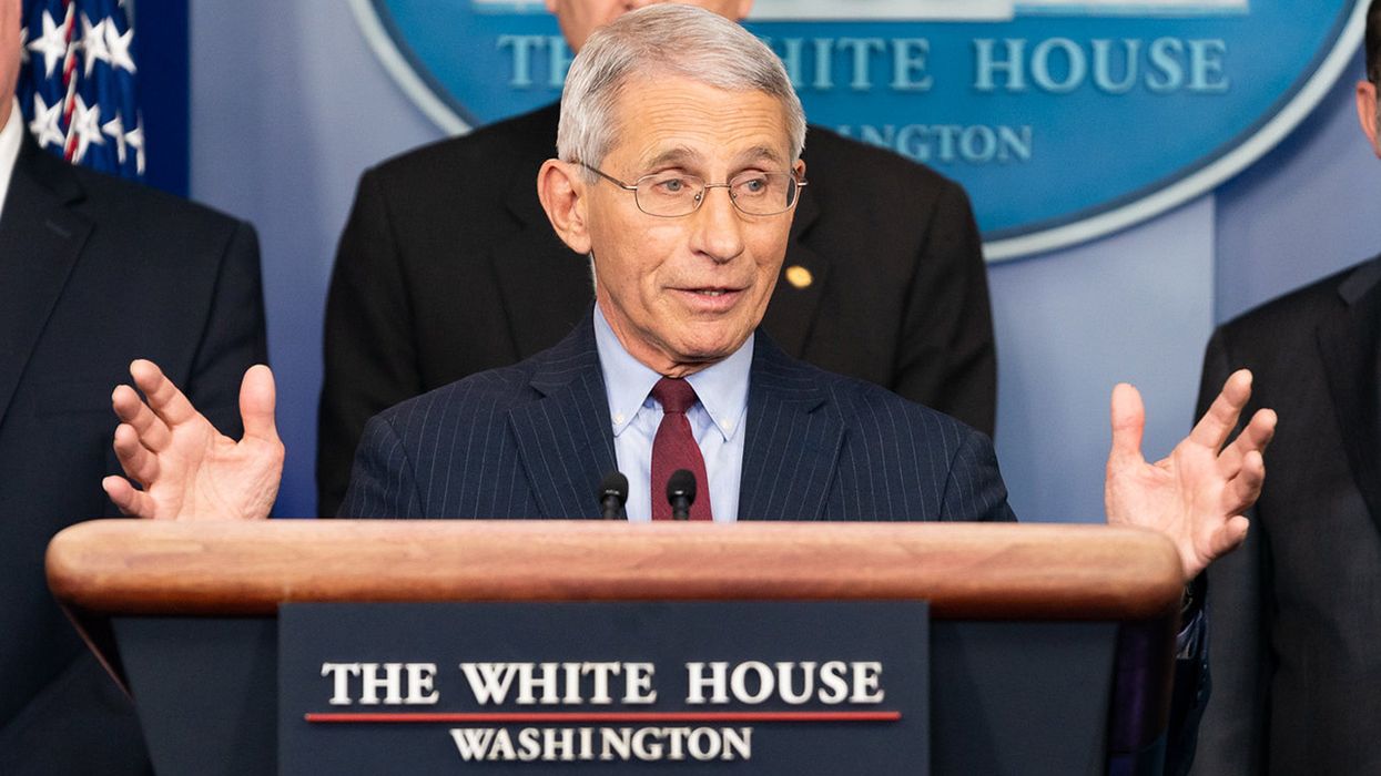 Pro-Mask Poster Boy Dr. Fauci Has Some Explaining to Do After This Photo Emerges