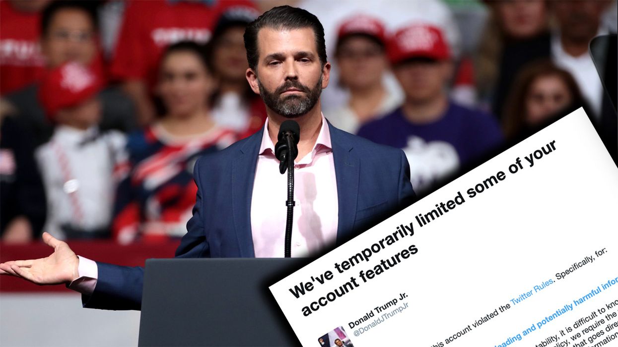 Twitter Targets Donald Trump Jr., Suspends Him Over a Viral Video