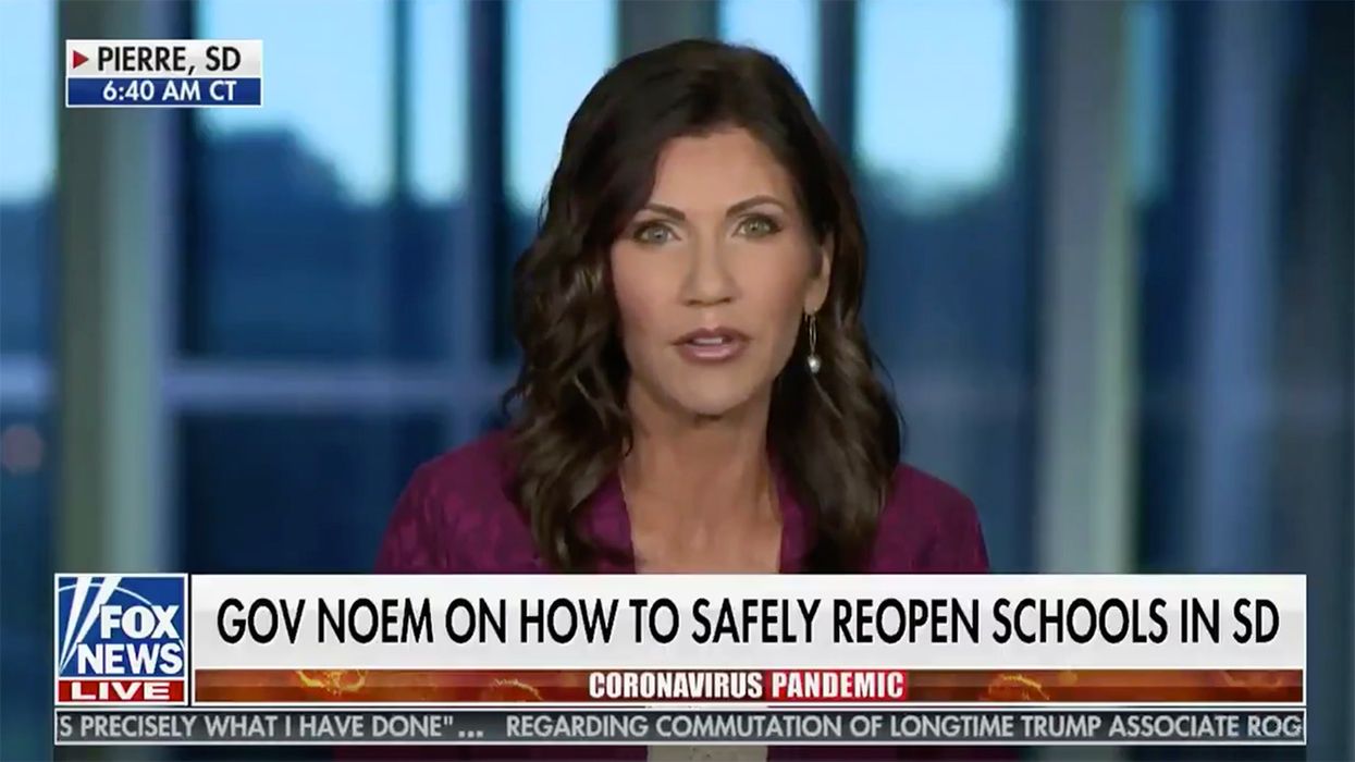 South Dakota Governor Kristi Noem Makes it Clear: Schools. Are. Reopening!