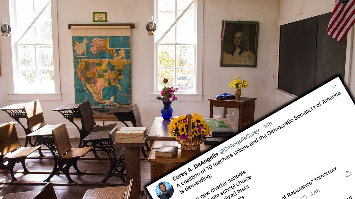 Teachers' Unions Team Up with Democratic Socialists and Issue These Insane Demands