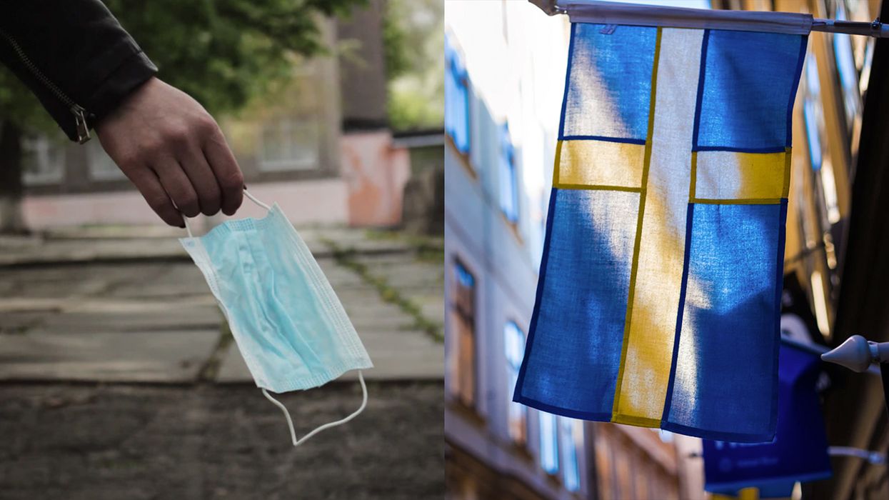 Sweden Flips the Bird to WHO's Face Mask Recommendation
