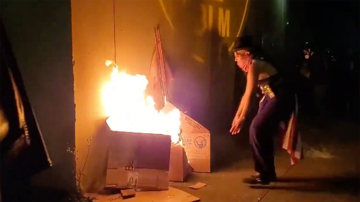 Portland Protesters Declare: "Burn Every Precinct to the Ground!"