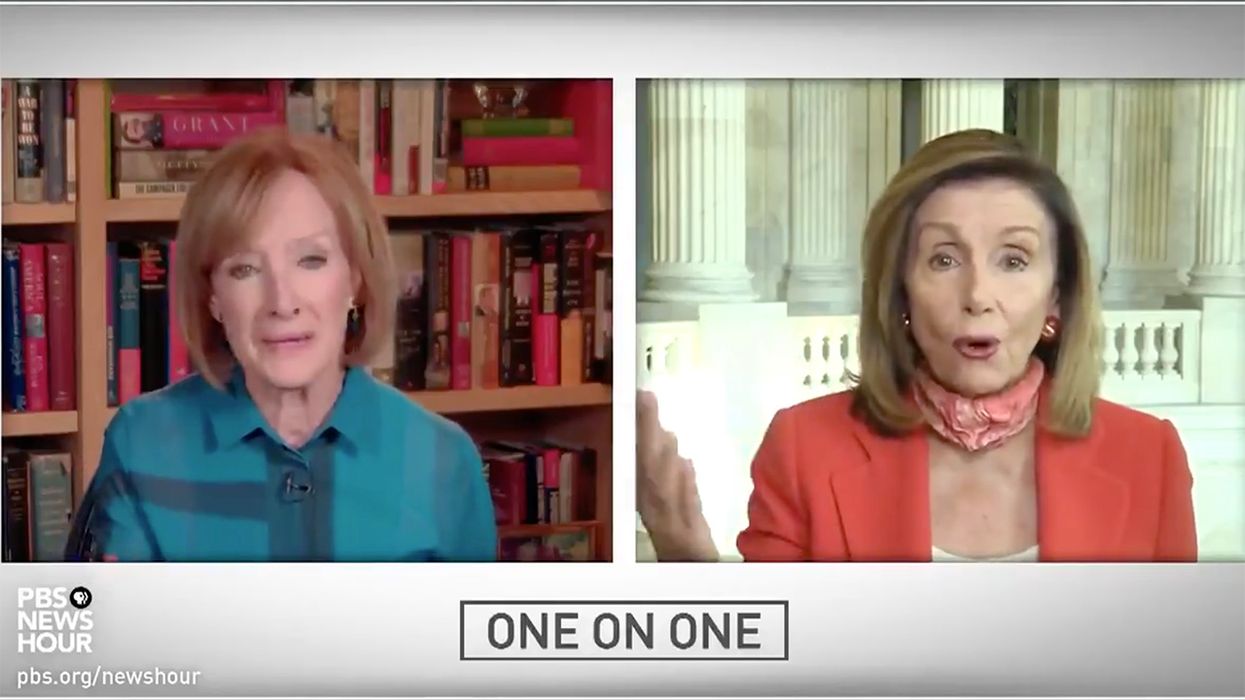 Watch How Nancy Pelosi Flips Out on a Reporter for Questioning Her on COVID Aid