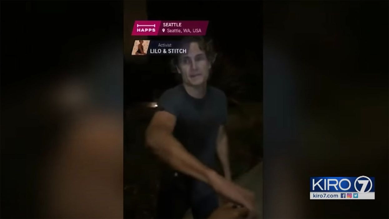 Video Catches "Peaceful" Protesters Knocking a Man Out for Asking Them to Lower Their Voices