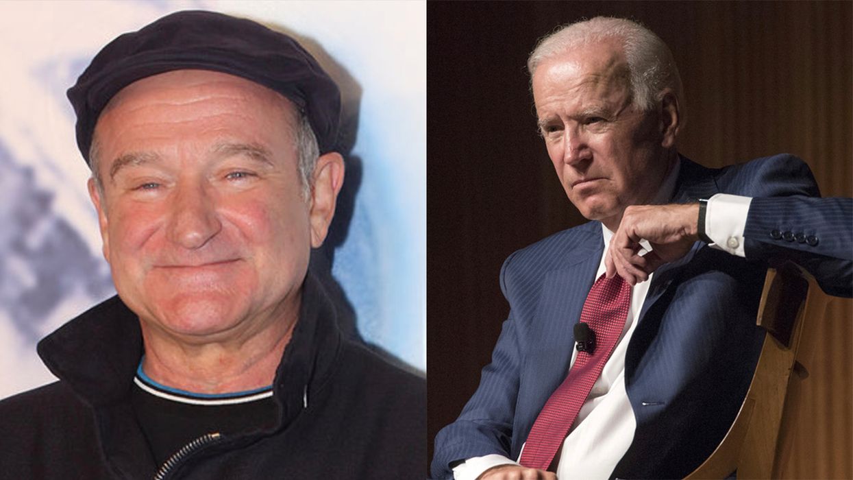 Classic Robin Williams bit mocks Joe Biden's cognitive decline ... thirteen years ago. He's president now.