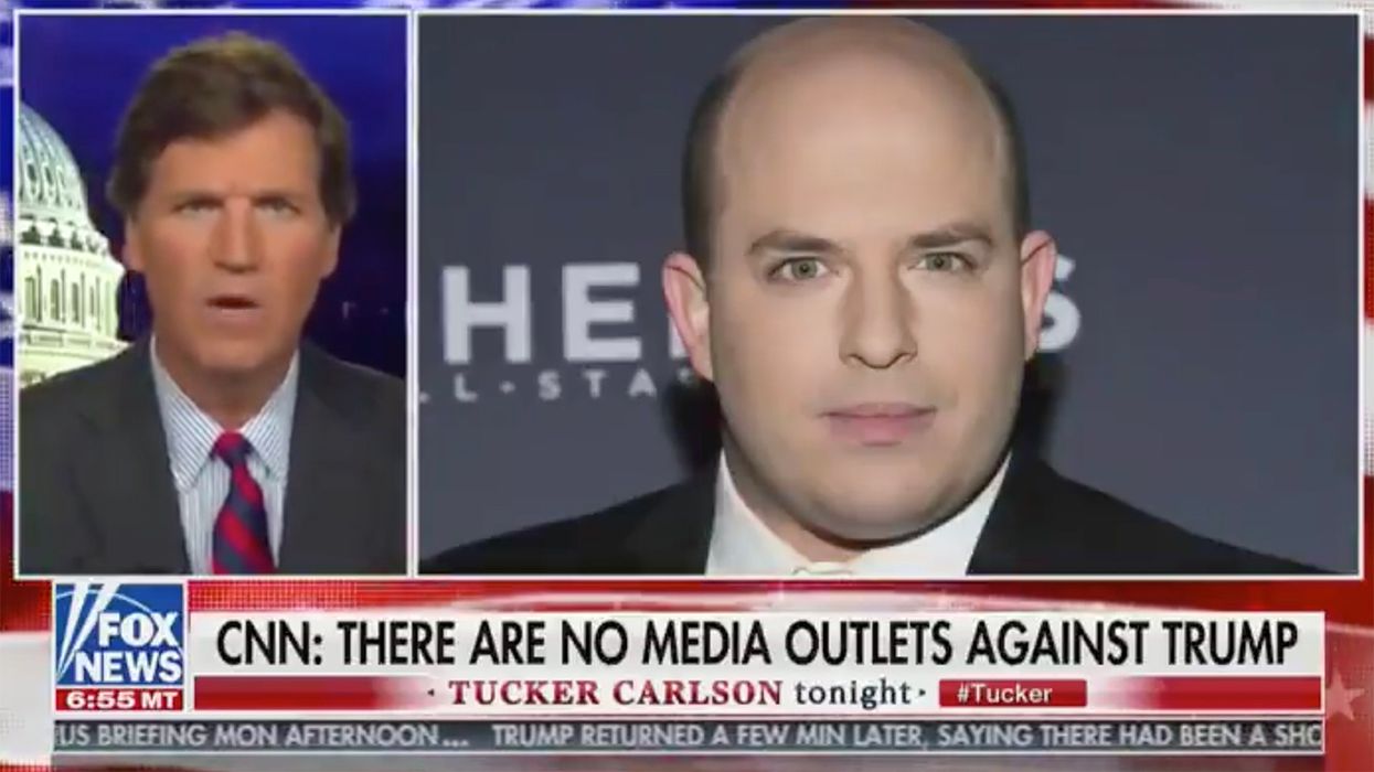 Tucker Carlson Blasts Brian Stelter: Not Even HE Watches CNN