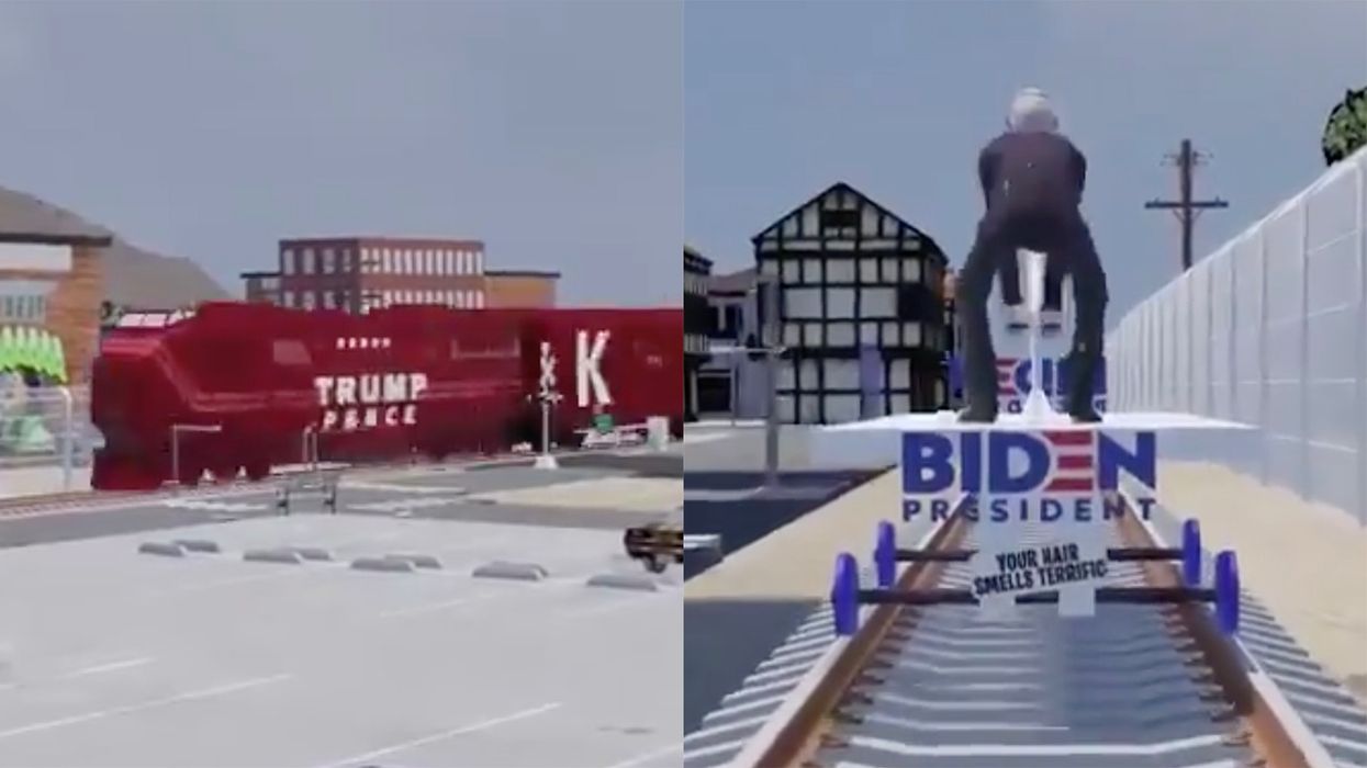 This New Trump Video Mocking Enthusiasm for Biden Needs to Be Seen to Be Believed