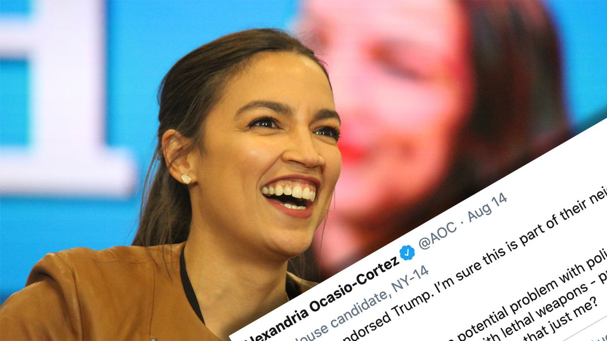 AOC Whines About NYPD's Trump Endorsement ... But Accidentally Makes a Good Point