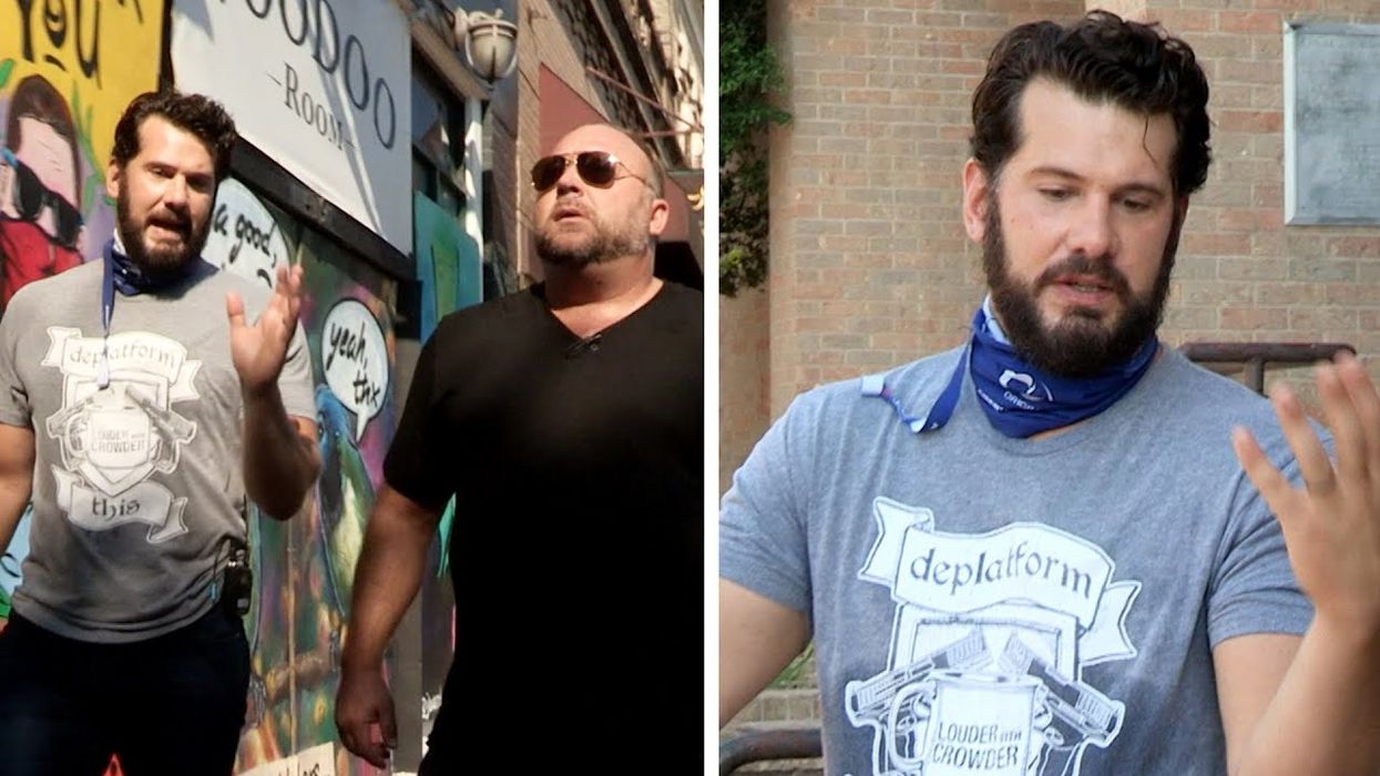 STARTLING: Alex Jones and Steven Crowder visit ground zero in riot-torn Austin, Texas