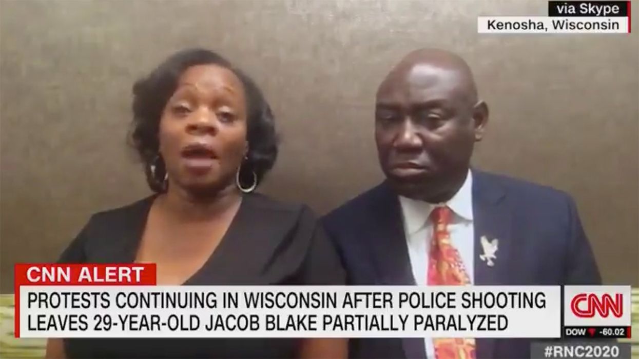Jacob Blake's Mother Denounces the Rioters ... and Praises Donald Trump?!