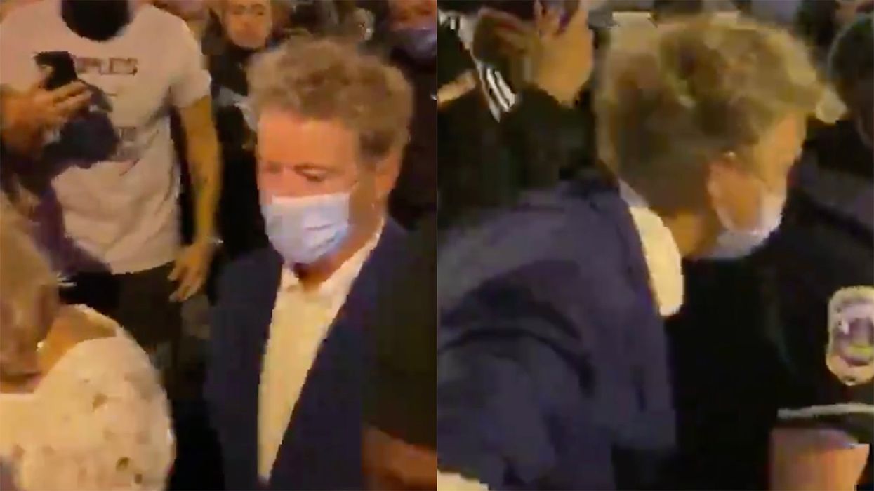 Rand Paul was Attacked By Protestors Outside of the White House