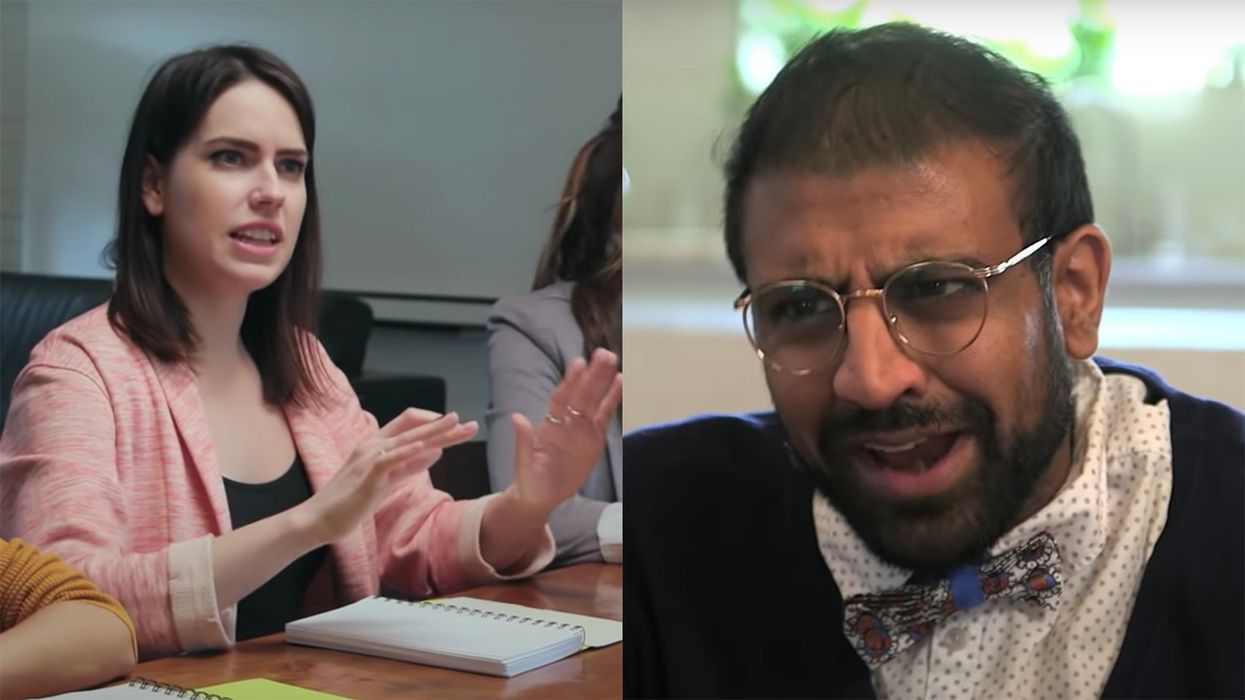 Sketch Hysterically Mocks How Male Feminists Are Total Creeps