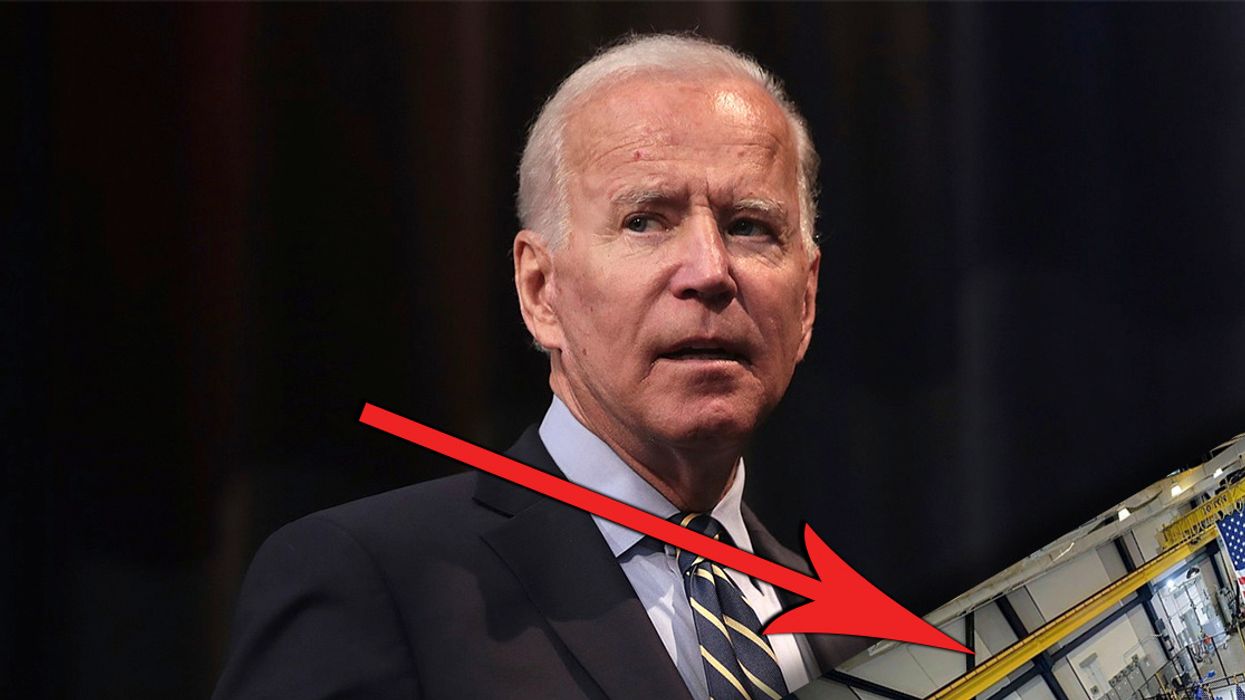 A Picture of Joe Biden's Pennsylvania Speech Shows How Little Enthusiasm There Is for Him