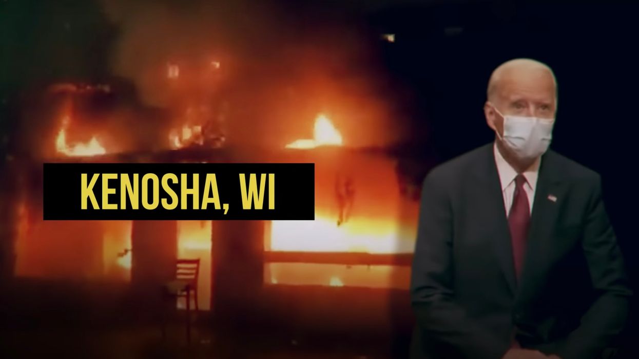 Trump Just Dropped an Ad Tying Biden to Kenosha That Is Both Brutal and Perfect