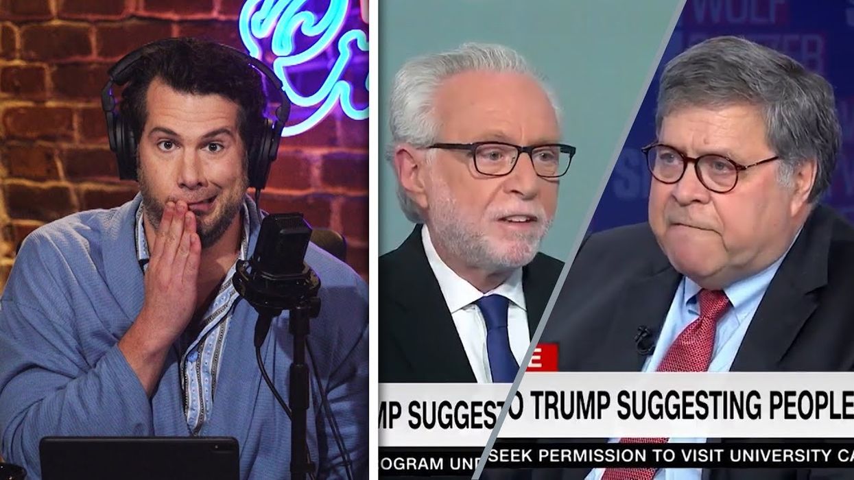 Bill Barr OWNS Wolf Blitzer on mail-in voting
