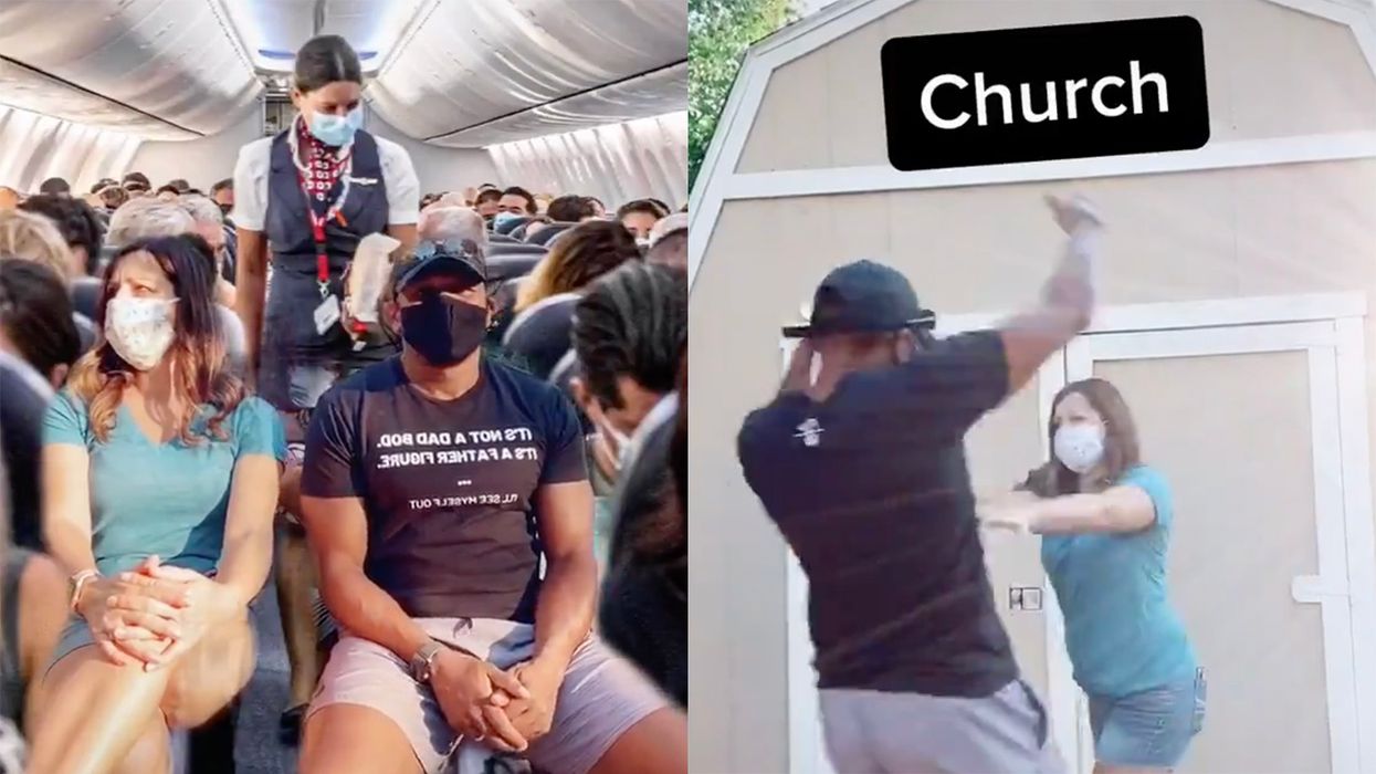 This Viral Video Brilliantly Mocks the Absurdity of Mask Mandates