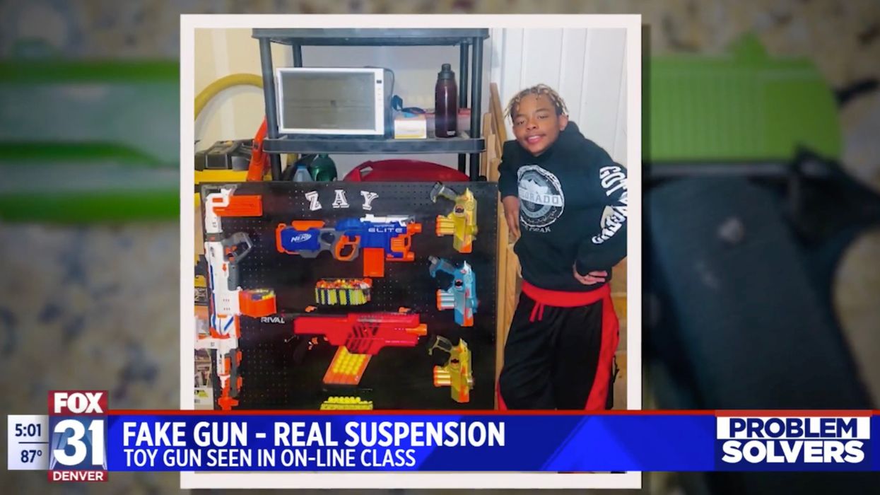 This 12-Year-Old Brought a Toy Gun to a VIRTUAL Class. The School Suspended Him ...