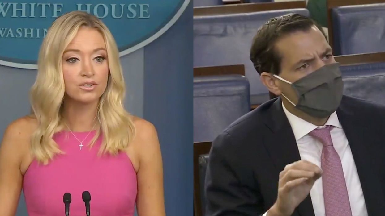 Reporter Says Trump Rally Violated COVID Guidelines, So Kayleigh McEnany Delivered a Burn