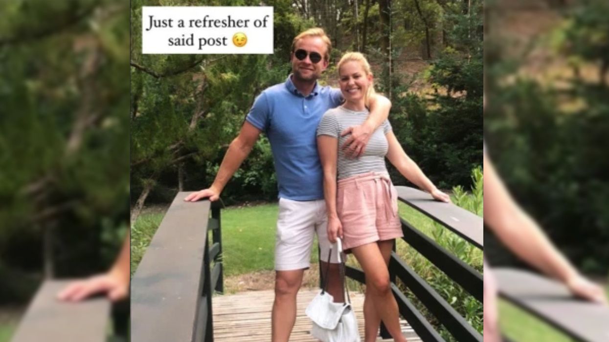 Candace Bure Actually Had to Defend Photo with Husband After Mob of Prudes Freaked Out