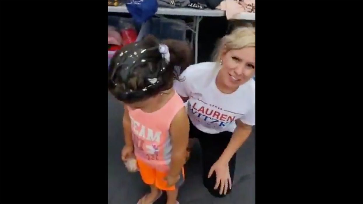 Biden Supporters Throw Eggs at a Little Girl Because They're Horrible People