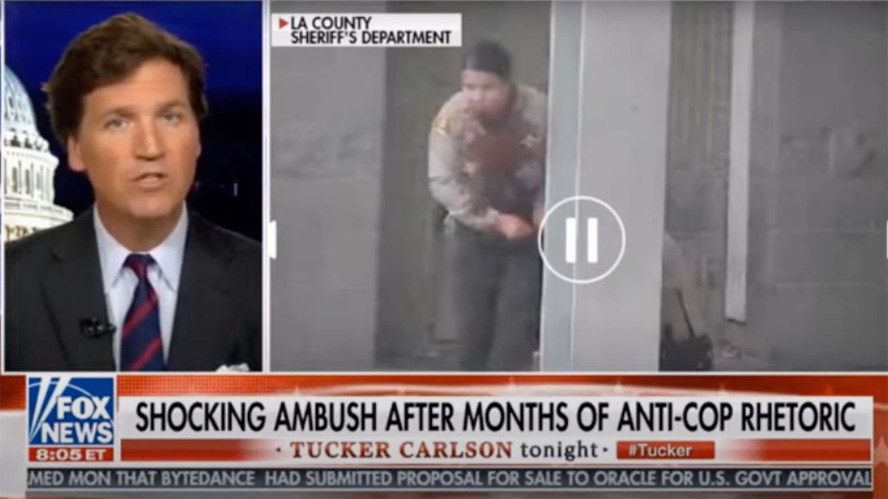 Tucker Carlson Goes There: Democrats Are to Blame for Police Being Attacked