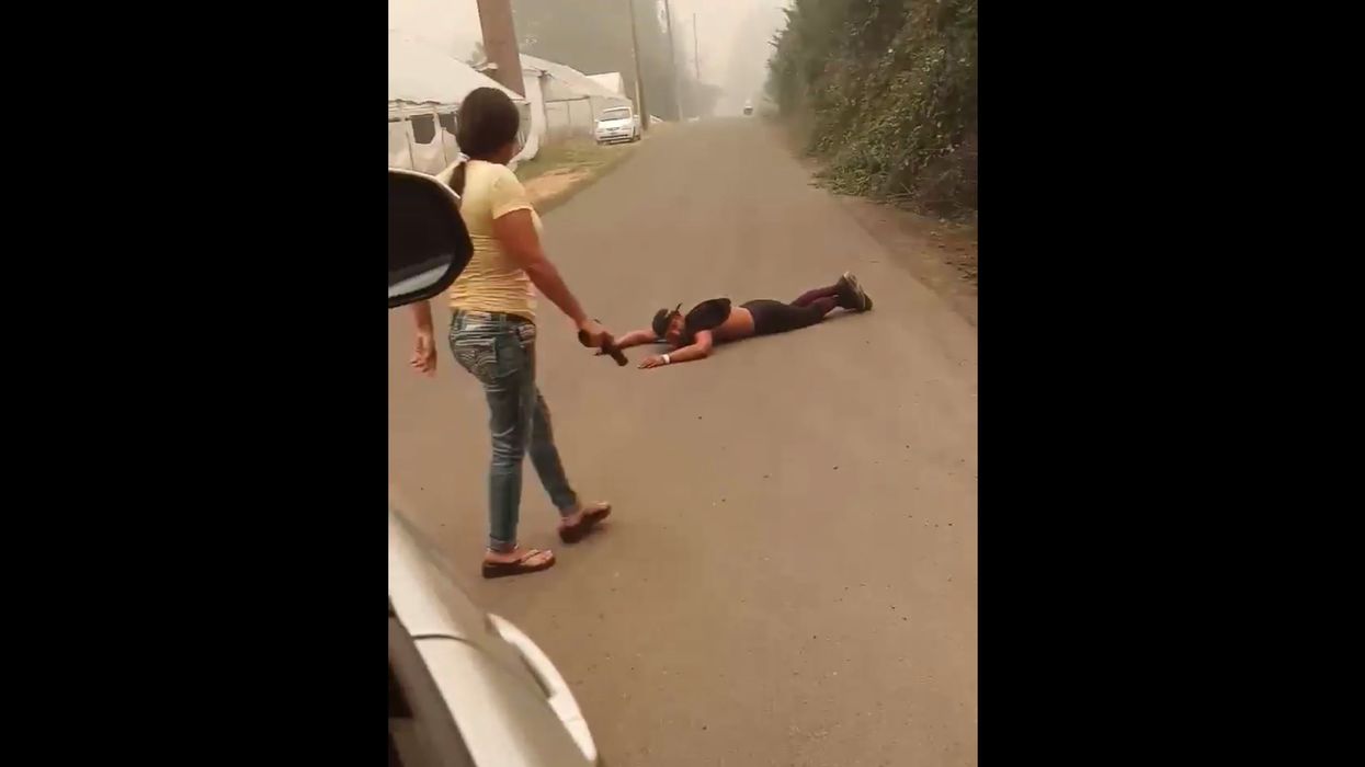 An Oregon Woman Caught Someone Trying to Set Her Property on Fire, But She Had a Gun ...