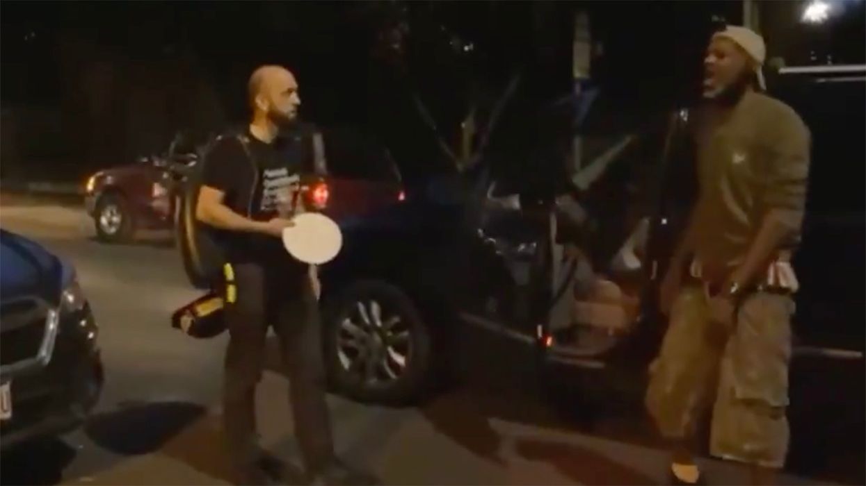 White Antifa Protesters Stopped a Black Motorist. Then He Got Out of His Car ...