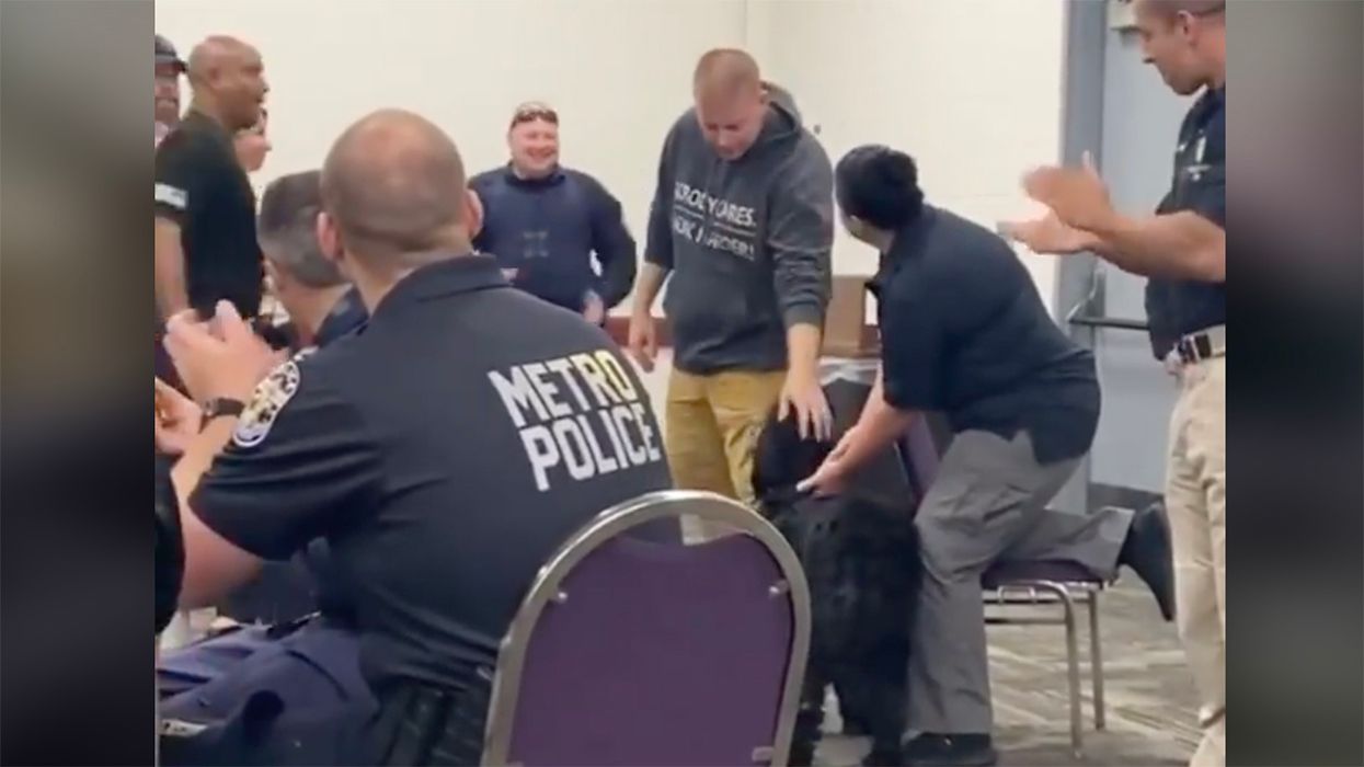 The Louisville Cop Shot by Protesters Was Back at Work the Next Day and Received an Emotional Response