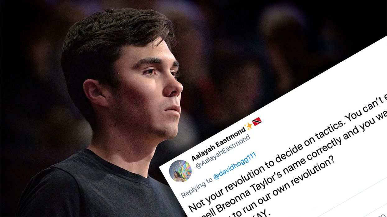 David Hogg Tweets That Violence Is Bad, Is Quickly Bullied by Leftists into Apologizing
