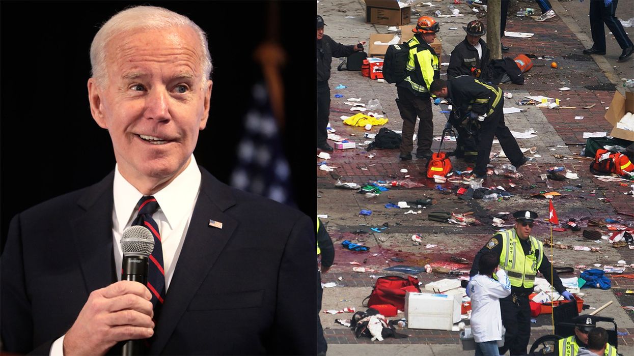 Wife of Boston Marathon Hero: Joe Biden Inappropriately Touched Me