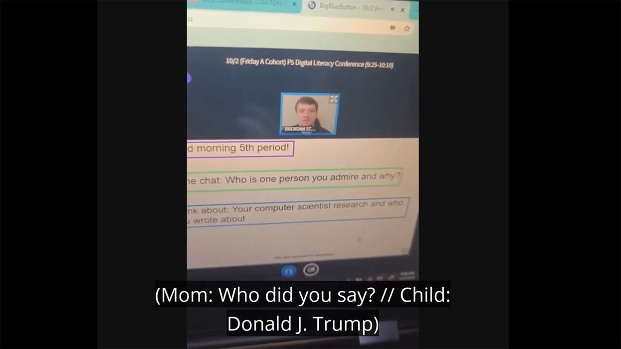 Seattle Teacher Berates 10-Year-Old for Admiring Donald Trump, and the Kid's Mother Caught it On Video