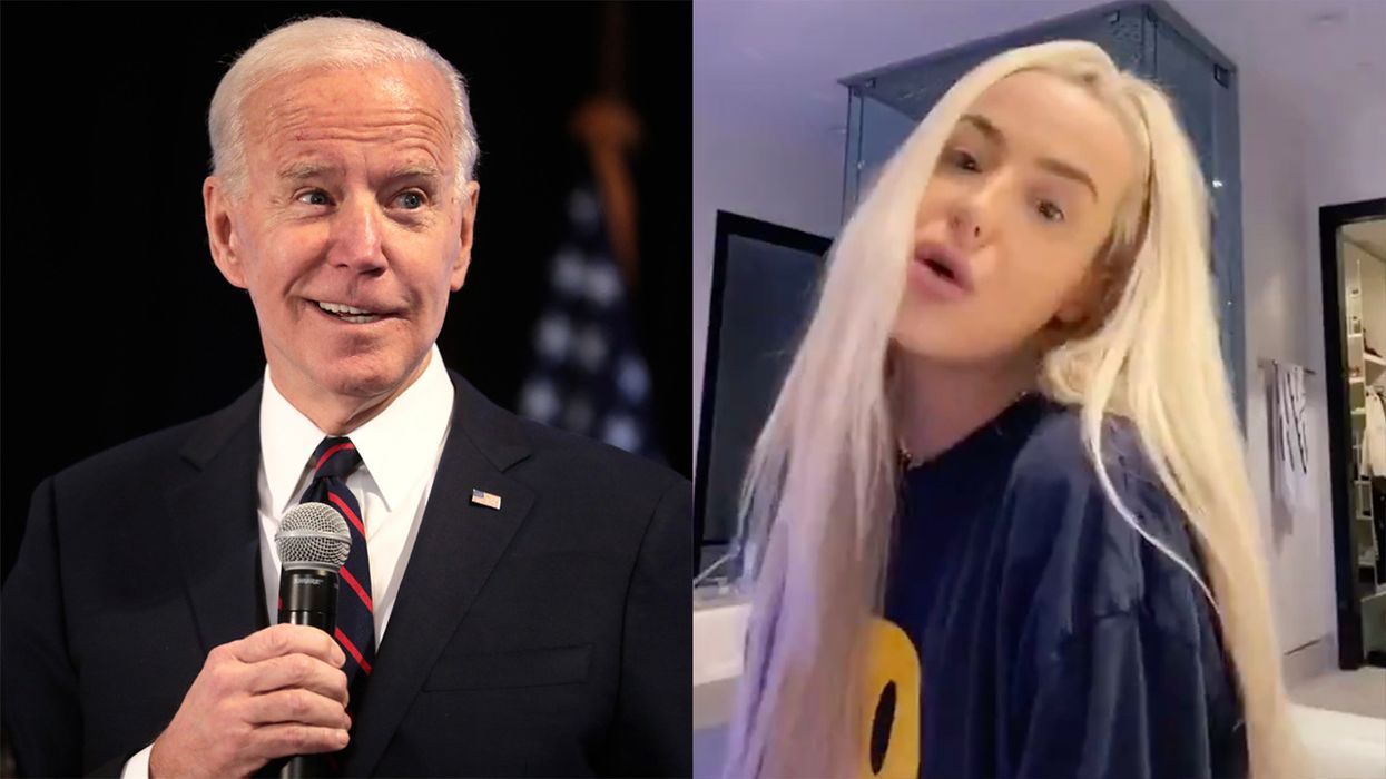 Influencer Offered Nudes for Biden Votes, Now She’s Legally Exposed