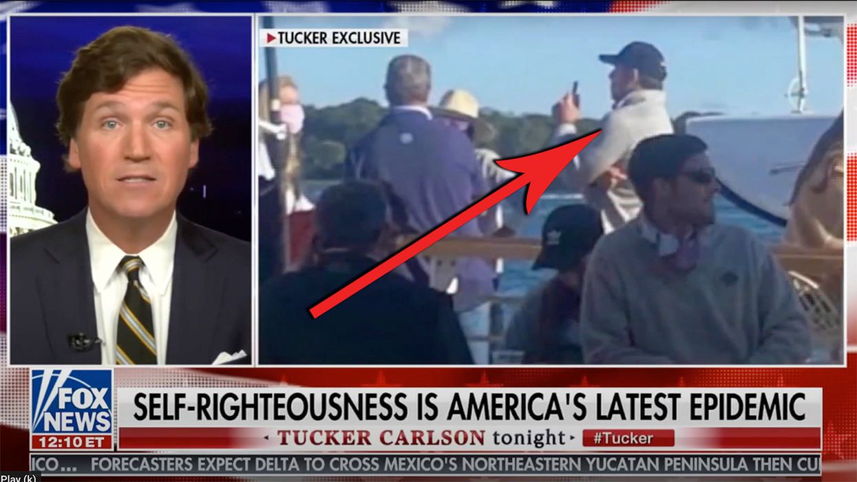 Tucker Carlson Unmasked One of the Biggest Pandemic Hypocrites: Chris Cuomo