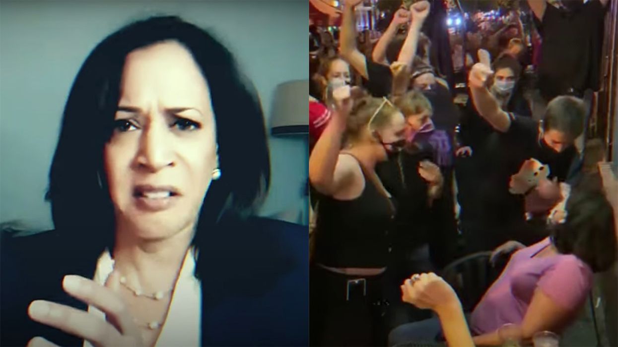New Ad Cinematically Ties Biden-Harris to Non-Peaceful Protesters