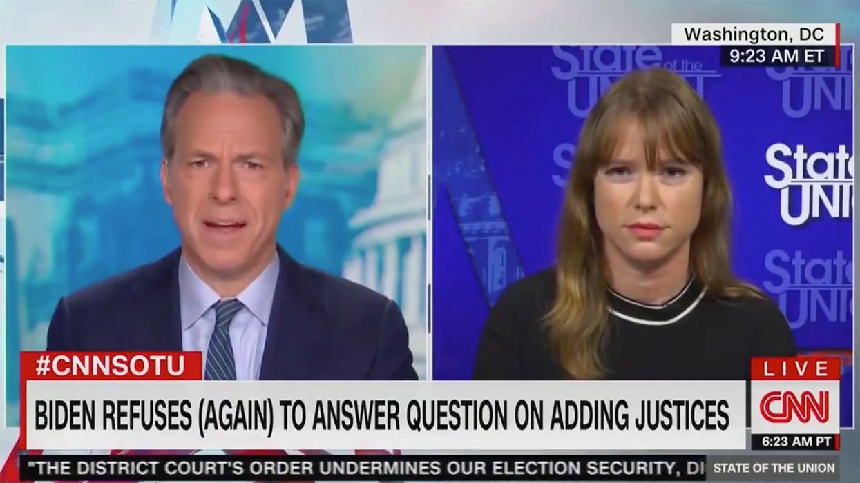 Jake Tapper Embarrasses the Biden Campaign Over Supreme Court, Not Knowing What 'Constitutional' Means