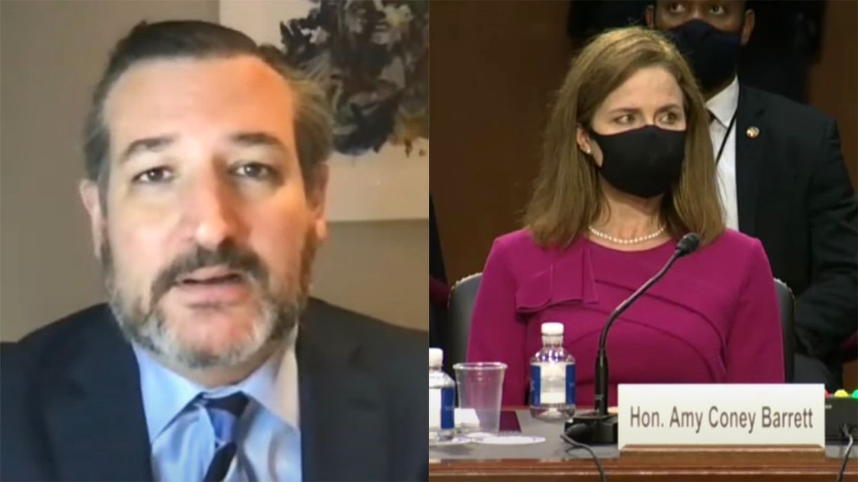 CNN Stops Airing Amy Coney Barrett Hearing and Ted Cruz Has a Theory Why